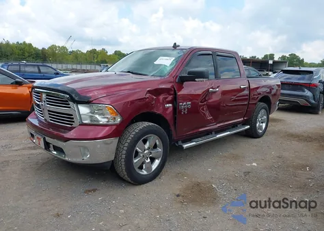 2017 Ram 1500 Big Horn из США, поврежденный, VIN 3C6RR7LTXHG506493